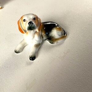 Giftcraft bone china beagle figurine.
